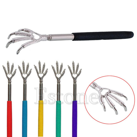 Portable Eagle Claw Telescopic Stainless Ultimate Back Scratcher Extend