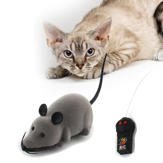 Wireless Remote Control Mouse - Cat  Mouse Toy