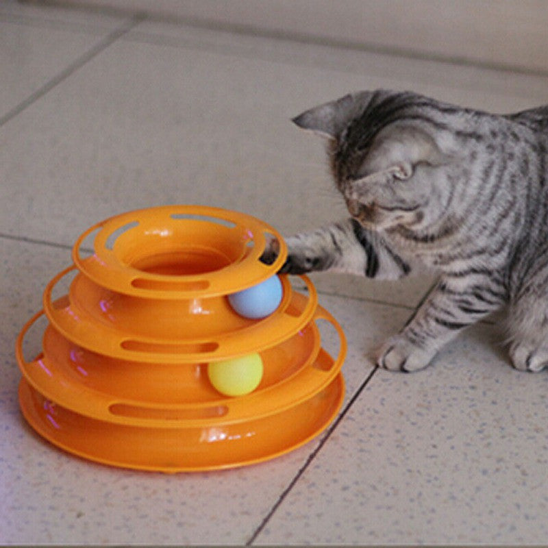 Smart Cats Toys Intelligence with Triple Balls 5