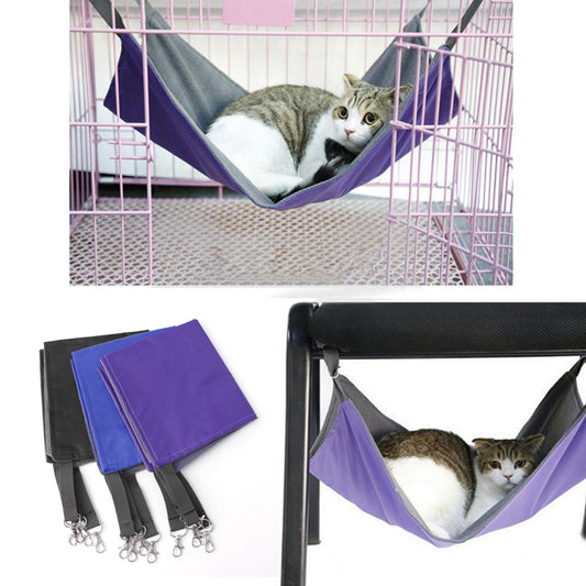 Cat Hammock Bed Hanging Soft Pet Bed Use with Crate img 01