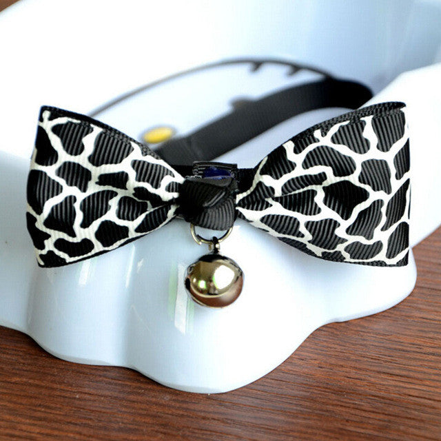 Cat Collar Cute Bow Tie