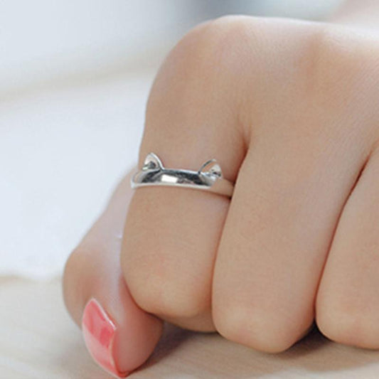 Jewelry Cute Cat Ring For Women img 01