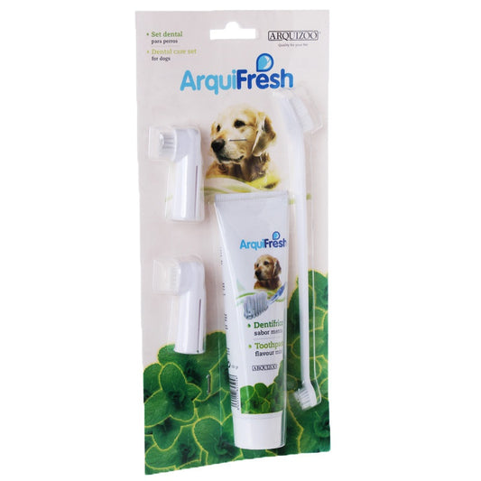 ArquiFresh - Cag Toothbrush - Cat Toothpaste img 01
