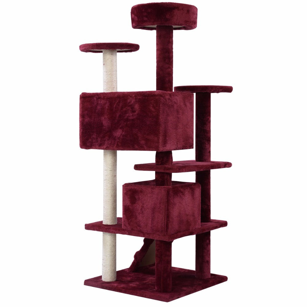 Cat Tree Tower Condo Furniture Scratch pupple img 6