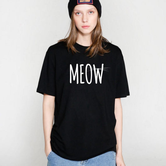 CAT Print T-shirt gifts for cat for Women 10