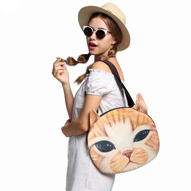 Shoulder Bags Cat Shape
