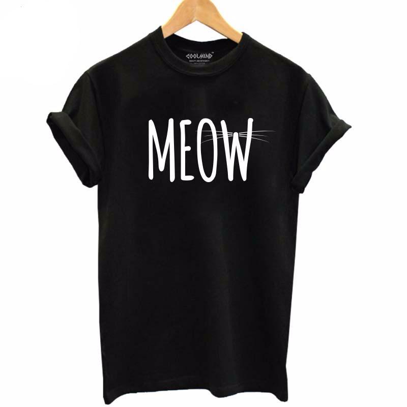 CAT Print T-shirt gifts for cat for Women 6