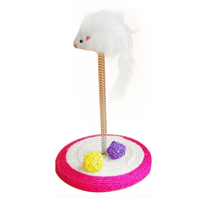Cat Toy GH23 - Moving Mouse+ Ball + Disk Scratching Pad 5
