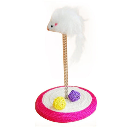 Cat Toy GH23 - Moving Mouse+ Ball + Disk Scratching Pad 5