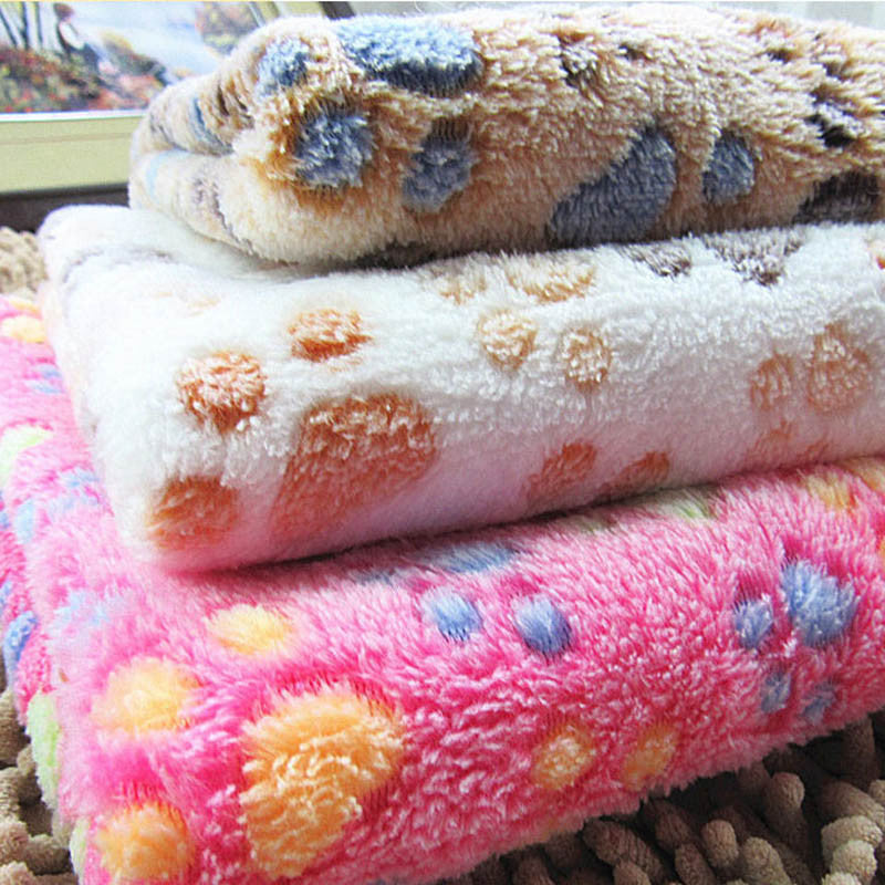 Soft Coral Fleece Cat Blanket Winter img 06