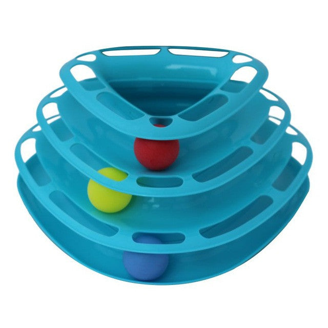 Smart Cats Toys Intelligence with Triple Balls 7