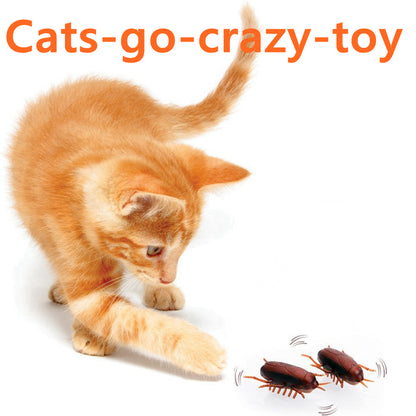 Electronic cat toys - Electronic Cockroach toy for cat img 01