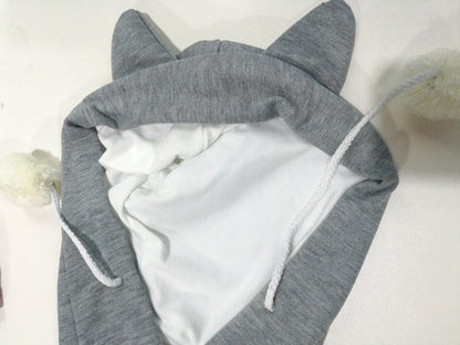 Cat Lovers Hoodie With Cat Cuddle Kangaroo Pouch 5