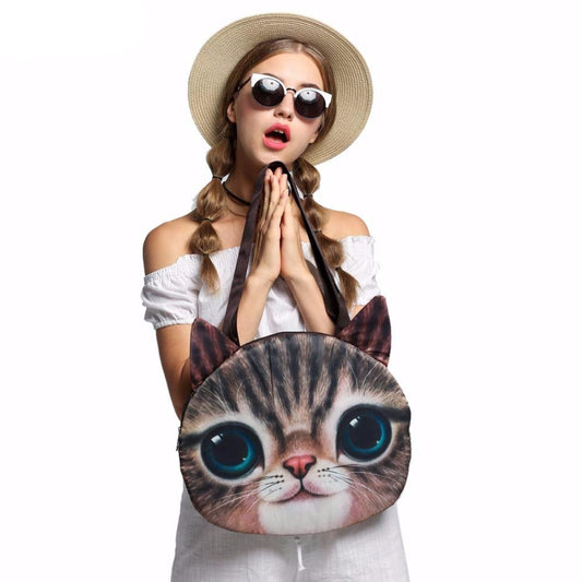 Shoulder Bags Cat Shape