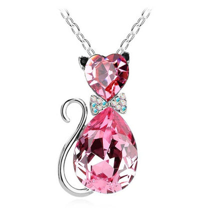 Crystal Cat Necklace img 03