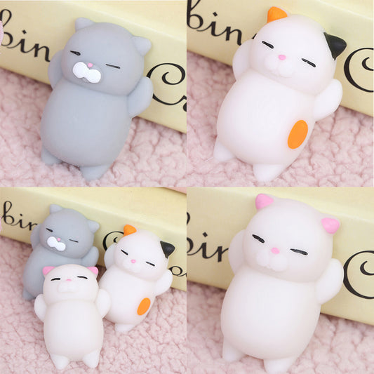 Adorable Mochi Squishy Cats Toys 01