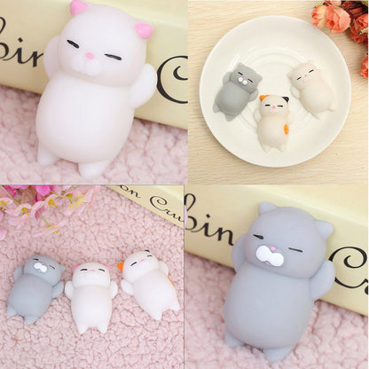 Adorable Mochi Squishy Cats Toys 05