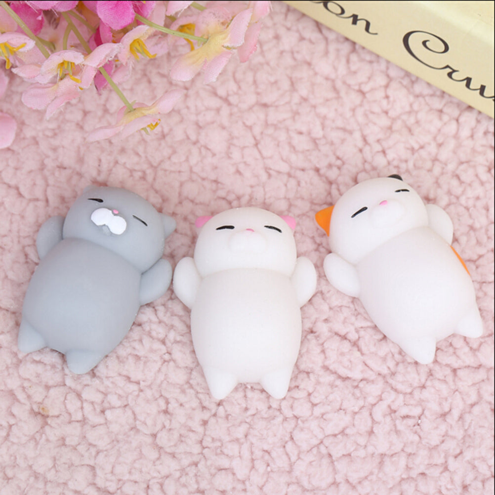 Adorable Mochi Squishy Cats Toys 10